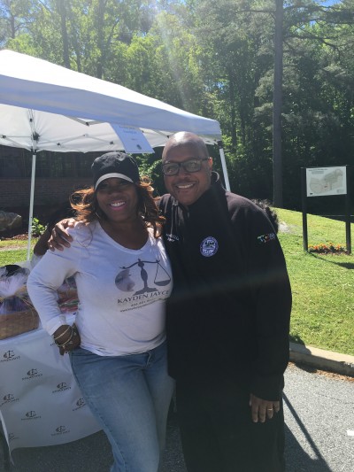Founder & Executive Director of the KJF w/ Union City Mayor Vince Williams