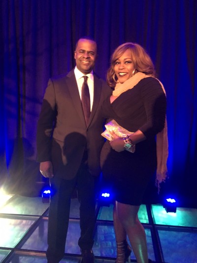 Melissa with Atlanta Mayor Kasim Reed